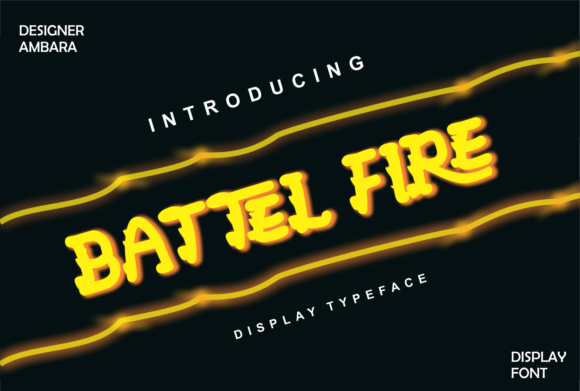 Battel Fire: The Bold Typography Choice for Immersive Gaming Experiences