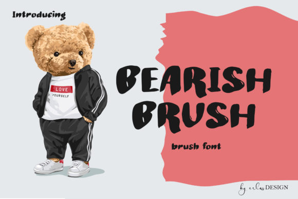 Bearish Brush: The Hand-Drawn Display Font for Any Project