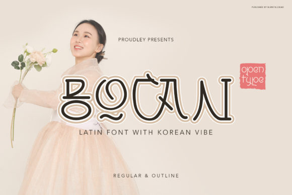 Bocan: The Modern Display Font Bringing Korean Cinematic Style to Your Designs