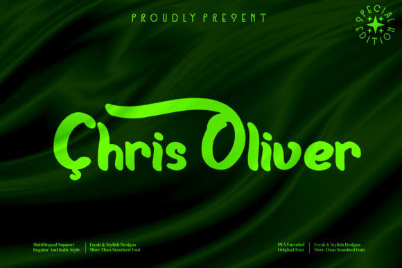 Chris Oliver: Elevating Premium Design with a Distinctive Display Typeface