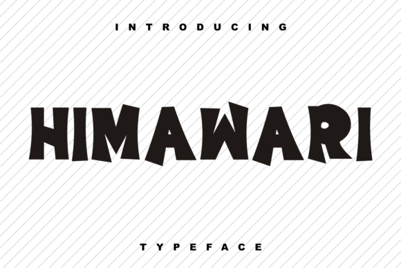 Himawari: The Thick-Lettered Display Font That Transforms Your Visuals