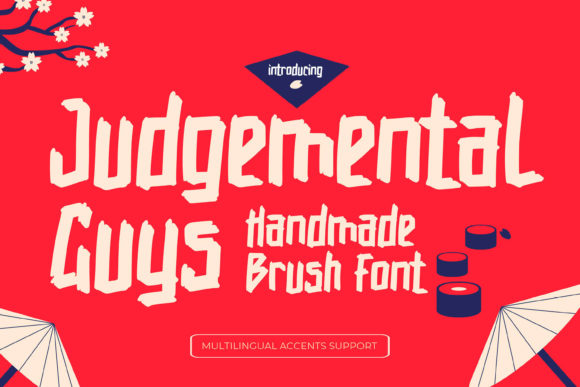 Judgemental Guys: The Handmade Font for Authentic Branding
