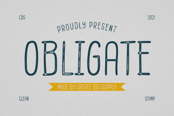 Obligate: A Comprehensive Evaluation of the Display Font