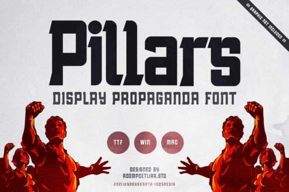 Pillars: The Bold Statement Font Redefining Visual Impact