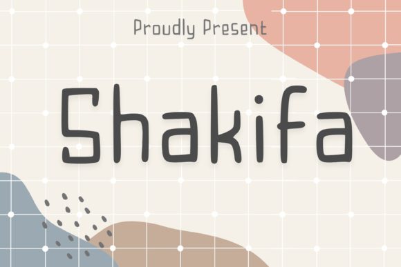 Shakifa: The Playful Font That Transforms Your Creative Projects