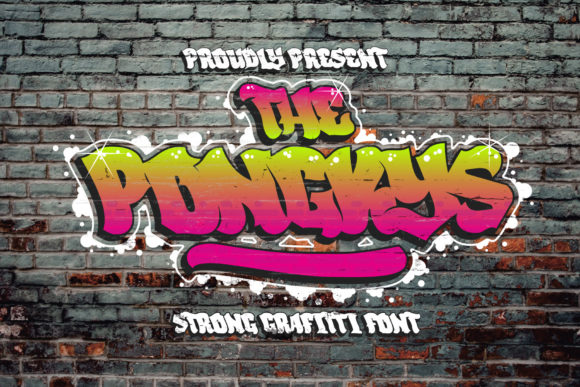 The Ponkys: A Practical Evaluation of a Graffiti-Style Display Font