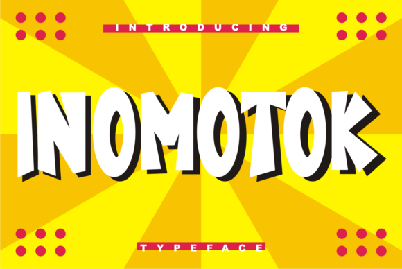 Unlocking Visual Impact: Why Inomotok is the Ultimate Thick-Lettered Display Font for Modern Creations