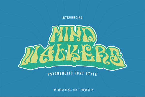 Unlocking Visual Potential with the Mind Walkers Display Typeface