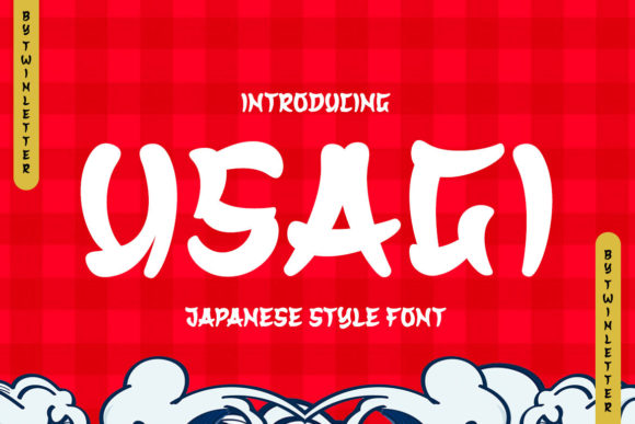 Usagi: A Handwritten Display Type for Japanese-Themed Design