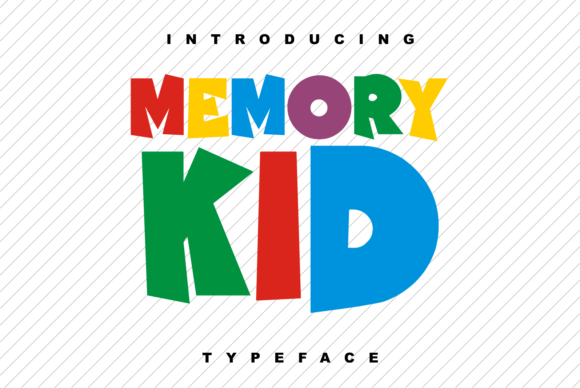 Why Memory Kid Is the Ultimate Thick-Lettered Display Font for Bold Creations