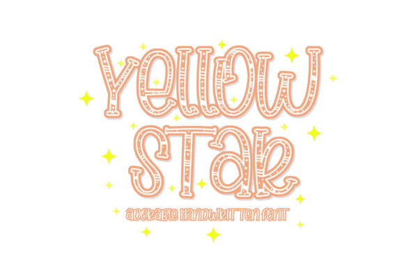 Yellow Star: Elevating Brand Identity with Playful Elegance